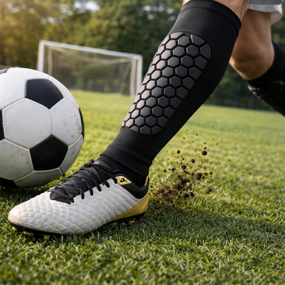 ProTier Honeycomb Premium Soccer Shin Guards
