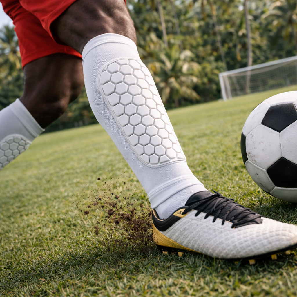 ProTier Honeycomb Premium Soccer Shin Guards